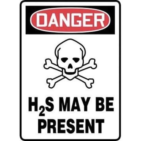 Accuform OSHA DANGER SAFETY SIGN CONFINED MTDX038VP MTDX038VP